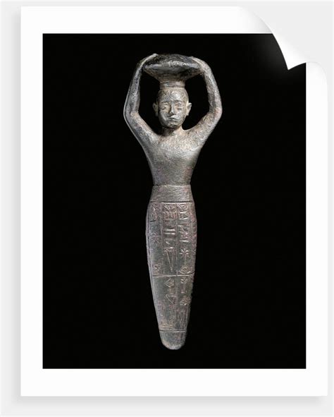 Neo-Sumerian sculpture of king Ur-Nammu posters & prints by Corbis