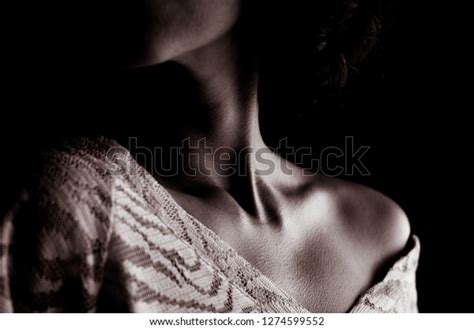 Woman Neck Shadows Texture Stock Photo 1274599552 | Shutterstock