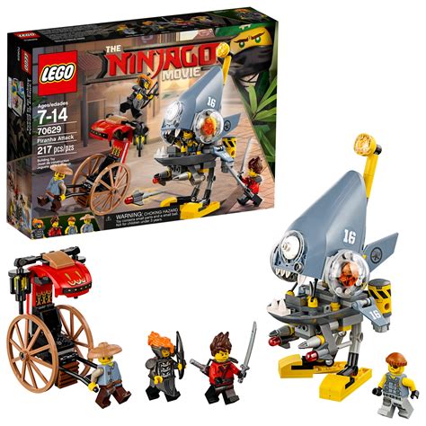 LEGO Ninjago Movie Piranha Attack 70629 (217 Pieces) - Walmart.com