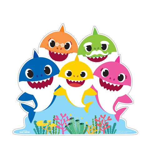 Baby Shark Birthday Cardboard Stand-Up, 48" x 43" - Walmart.com