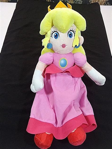 Super Mario Princess Peach Plush 18'' Nintendo 2019 | #4548536247