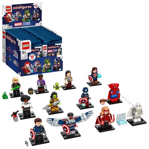 LEGO Minifigures Marvel Studios 71031 Building Toy for Fans of Super ...