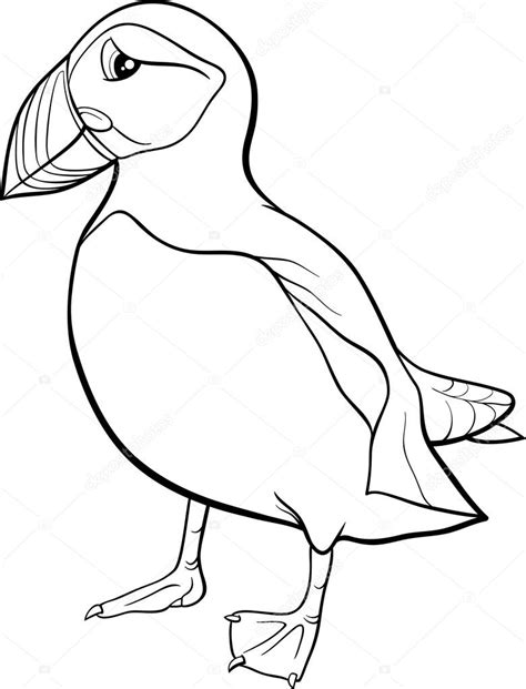 Puffin Coloring Pages at GetDrawings | Free download