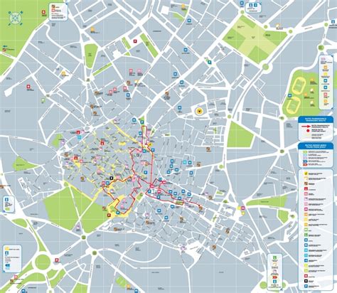 Jerez de la Frontera tourist map - Ontheworldmap.com