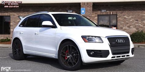 Audi Q5 Niche Enyo - M115 Wheels Black & Brushed with Double Dark Tint