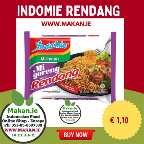 Indomie Rendang | Makan Indonesian Food