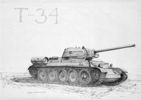 Tank T-34 by Gopalik on DeviantArt