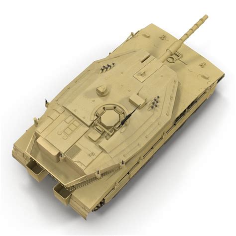 Merkava Mk IV 2 3D Model $129 - .3ds .c4d .fbx .obj .max .psd .ma - Free3D