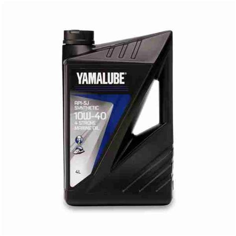 Yamalube 10W-40 API-SJ 4 Stroke Synthetic Oil 4L – JetSki Junk