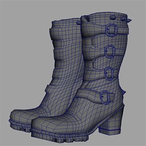 3d Model Boots