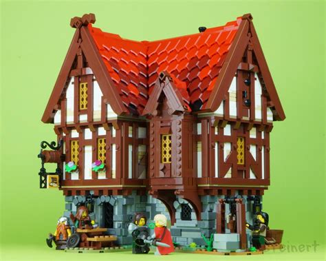 LEGO MOC Medieval Tavern by Versteinert | Rebrickable - Build with LEGO