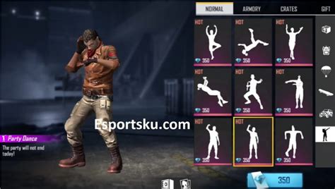 How to Obtain the Party Dance Emote in Free Fire (FF) | Esports