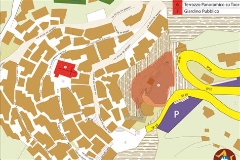 Castelmola PDF map - Sicily Taormina and around