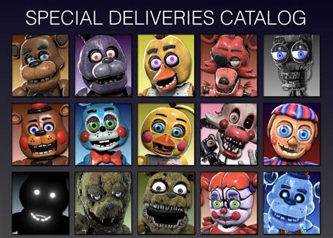 47 best ideas for coloring | Fnaf 7 Characters Names