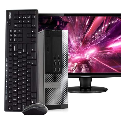 Dell OptiPlex 9020 Intel i5, 8GB RAM, 500GB HDD, Windows 10 Pro, NEW 24 ...