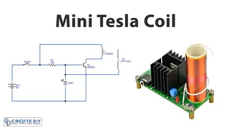 Nikola Tesla Coil Diagram