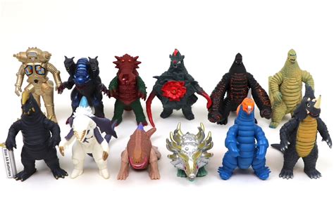 Ultra Monster Ultraman Kaiju ALIEN （Set of 12） 210802B Sofvi Tsuburaya ...