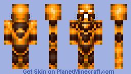 Blaze (Mortal Kombat) Minecraft Skin