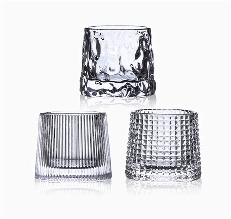 Set Of Three Crystal Whiskey Glasses | Interior Design Ideas