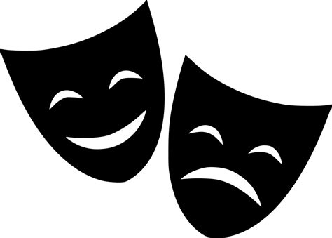 Mask Theatre Computer Icons - theater png download - 980*702 - Free ...