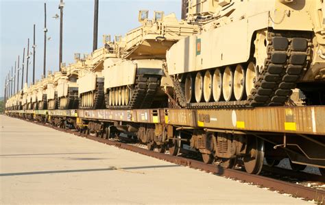 Tanks arrive on tracks to replenish inventory | Article | The United ...