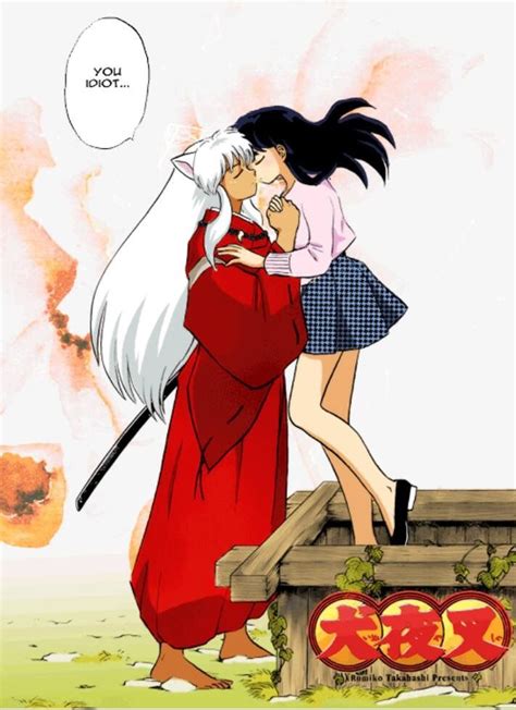 Inuyasha and Kagome's romantic kiss in their reunion | Anime liebe ...