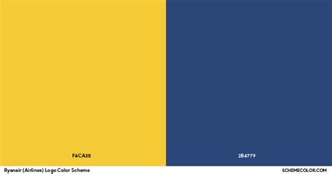 Ryanair (Airlines) Logo Color Scheme » Blue » SchemeColor.com