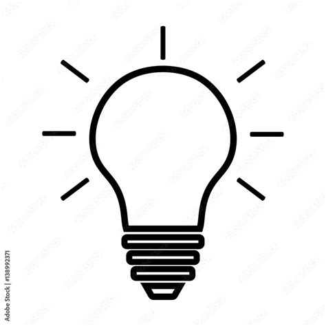 Thinking Light Bulb Clip Art