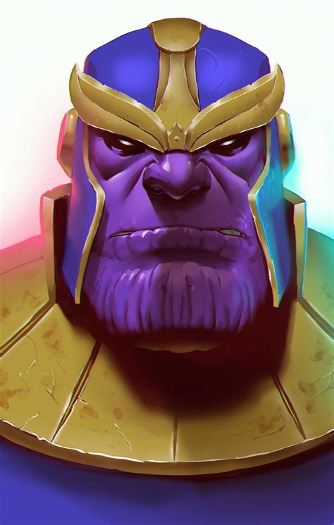 THANOS - fanart, Aleksa Stajsic : ImaginaryColorscapes