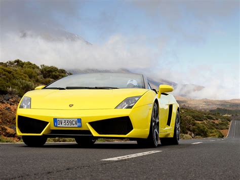 lamborghini gallardo spyder yellow | Cool Car Wallpapers