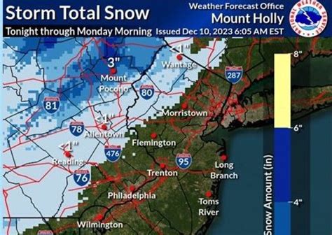 Changeover to snow in Monday forecast as storm system moves in to ...