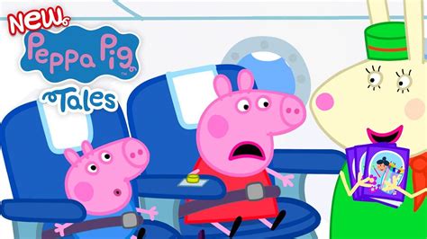 Peppa Pig Tales 🐷 Peppa And George Take A Bumpy Plane Ride! 🐷 BRAND NEW ...