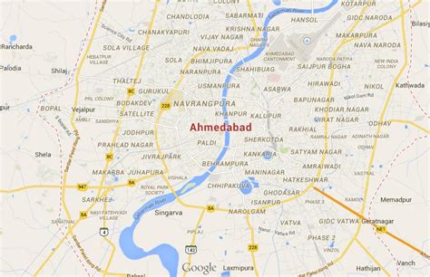 Ahmedabad Map