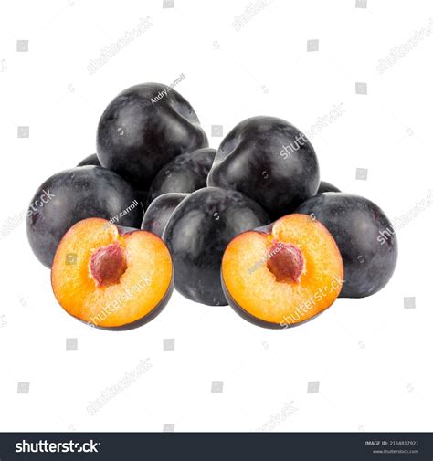 17,925 Fresh Black Plums Isolated White Images, Stock Photos & Vectors ...