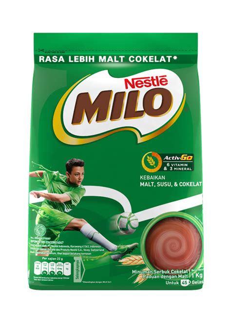 Produk Milo Activ-Go Pouch 1kg | MILO Indonesia