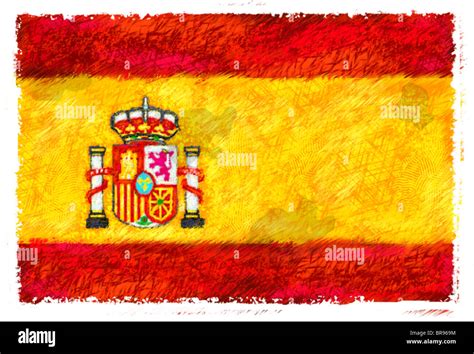 Spain Flag Drawing Easy Step by step art tutorial for beginners of all ages