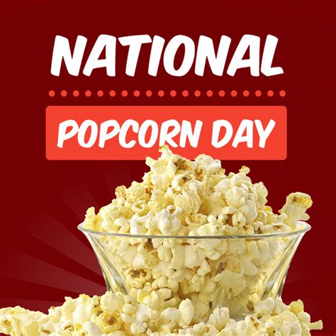 National Popcorn Day Dining Offers