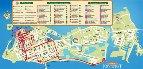 Map Of Key West Florida Attractions - Printable Maps