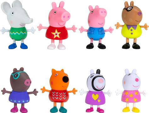 Muñecas y accesorios Accesorios Salón De Clases 5 Figuras Peppa Pig ...