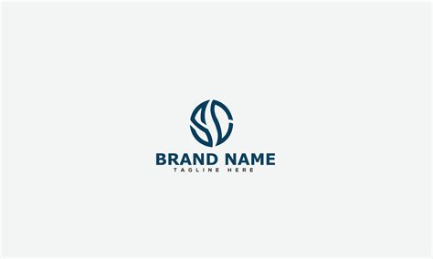 SC Logo Design Template Vector Graphic Branding Element 10813975 Vector ...