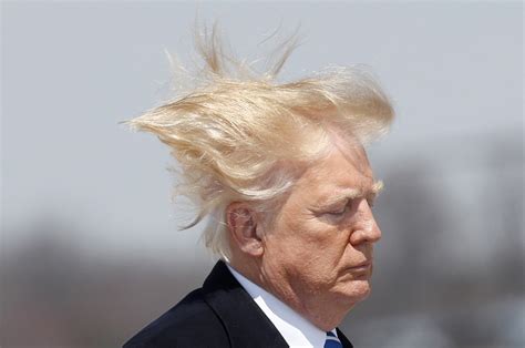 12 Photos Of Trump Boarding Air Force One On A Very Windy Day