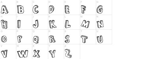 From Cartoon Blocks Font | UrbanFonts.com