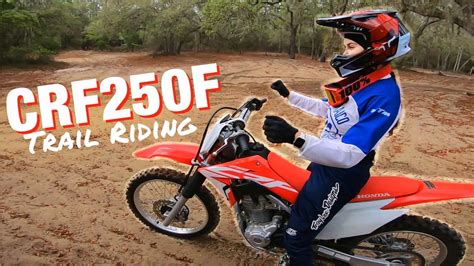 Trail Riding Our New Honda CRF250F's - YouTube