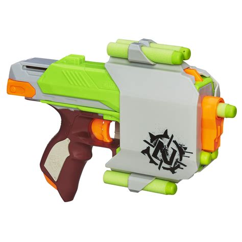 Buy Nerf Zombie Strike Sidestrike Blaster, Holster with Belt Clip, and ...