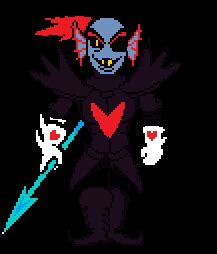 Undyne the Undying ( Colored Sprite) by The-Smileyy on DeviantArt