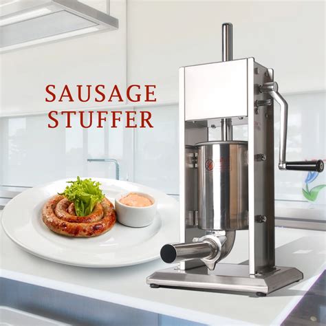 GZZT 3L/5L/7L Big Manual Sausage Stuffer Sausage Maker Machine Vertical ...