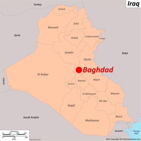 Baghdad City Map