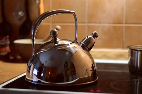 Stove Top Whistling Tea Kettle Stainless Steel Teakettle Teapot With ...