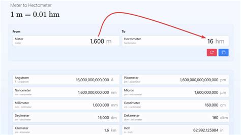 Meter to Hectometer Converter - Calculator Hub