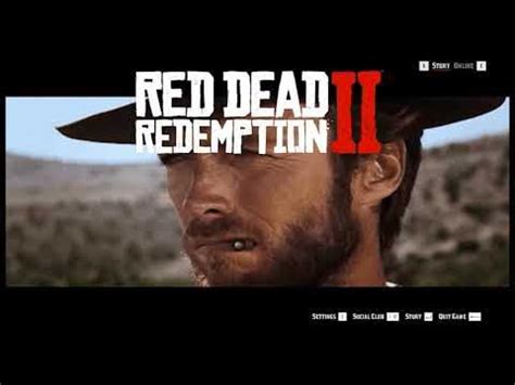 RDR2 MAIN MENU MOD 2 - YouTube